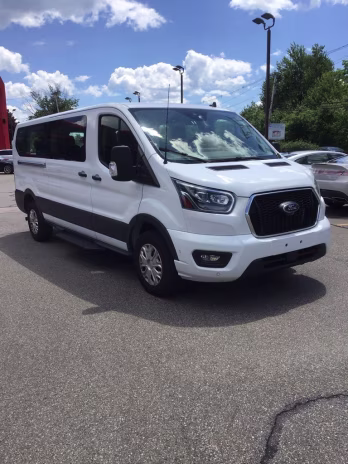 2023 Oxford White Ford Transit-350 XLT RWD Crossover