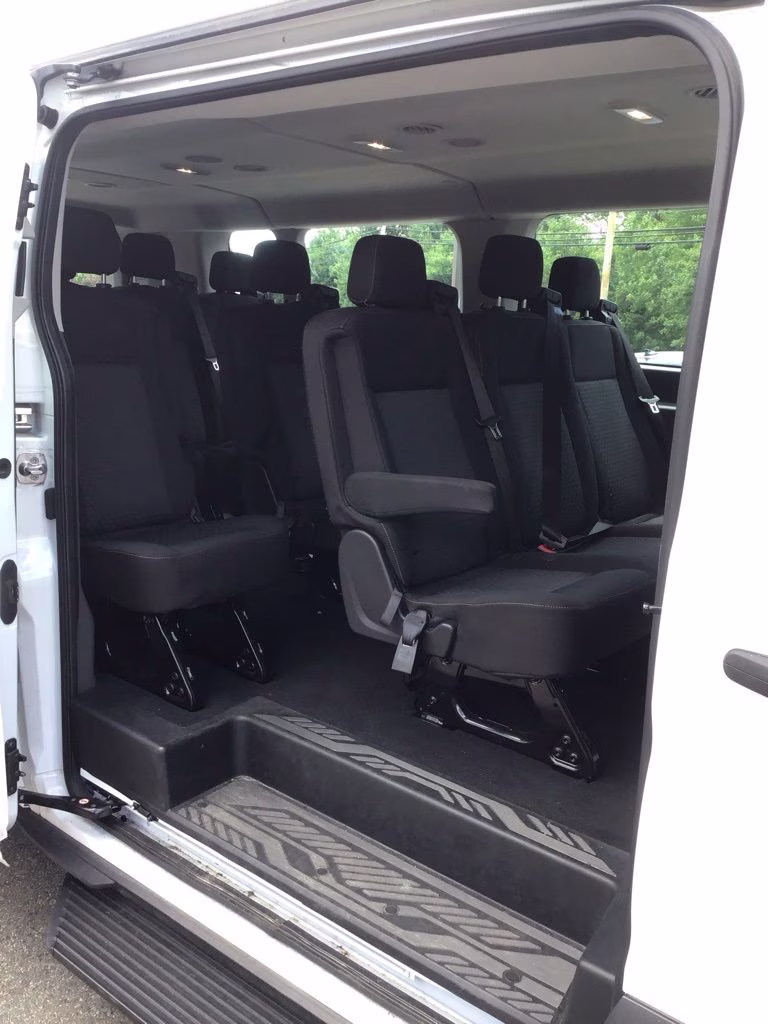 2023 Oxford White Ford Transit-350 XLT RWD Crossover