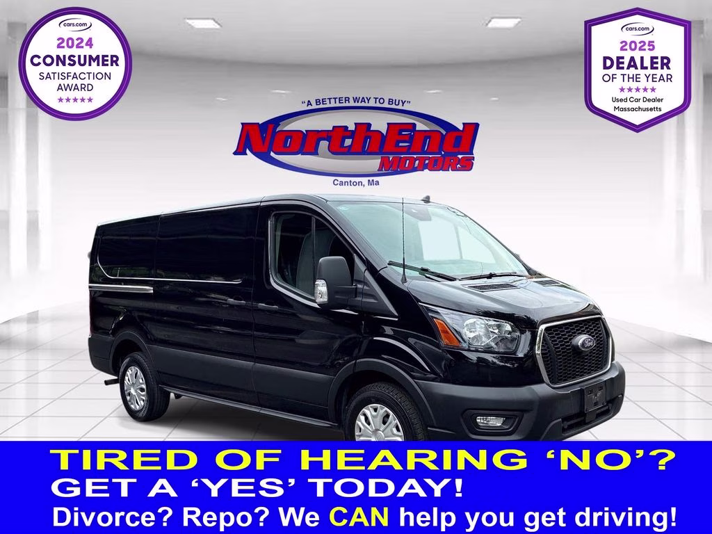 2024 Black Metallic Ford Transit-150 Base RWD Van