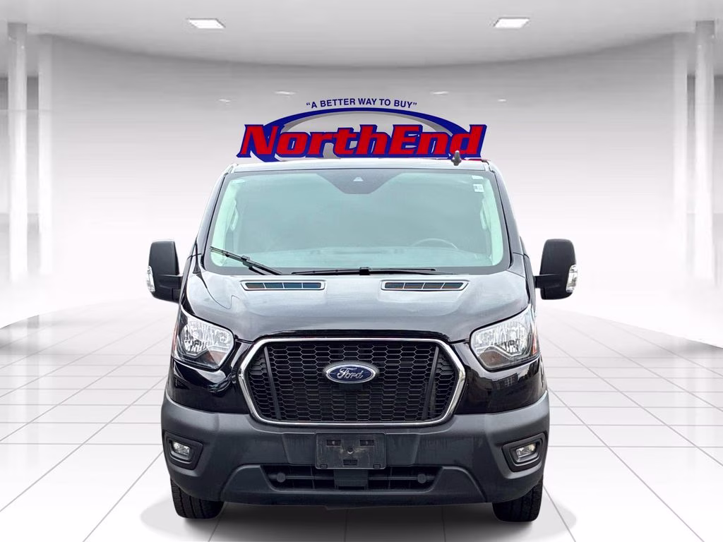2024 Black Metallic Ford Transit-150 Base RWD Van