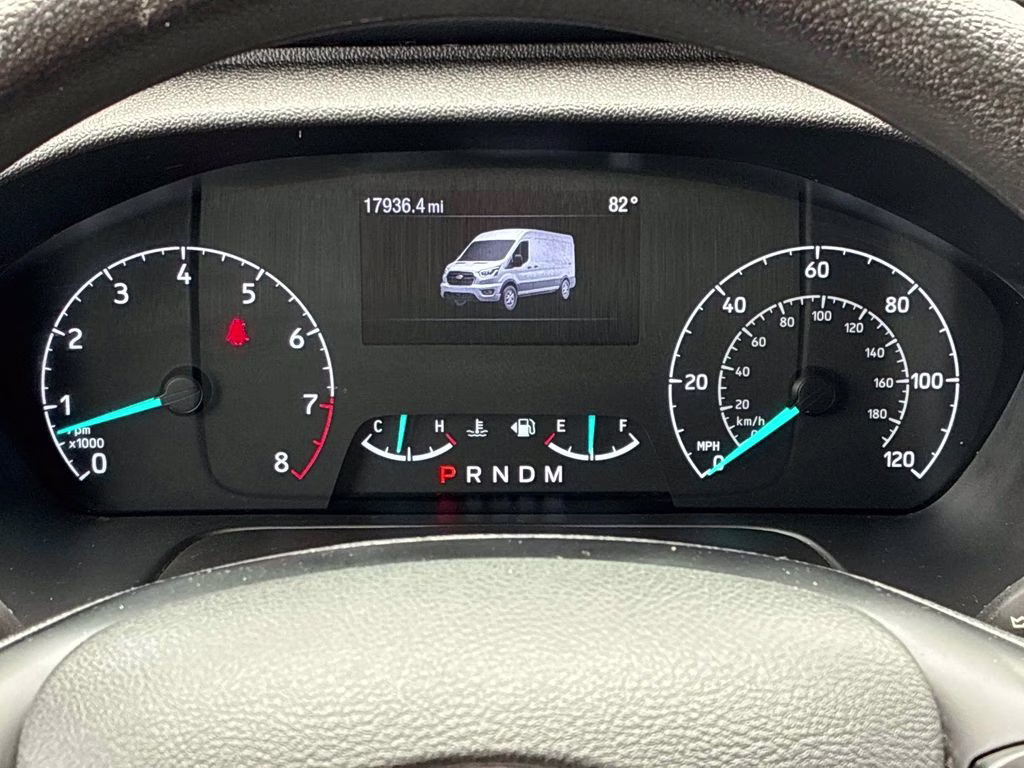 2024 Black Metallic Ford Transit-150 Base RWD Van