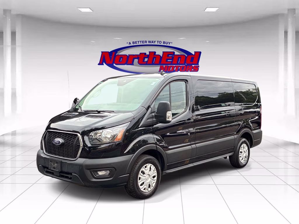 2024 Black Metallic Ford Transit-150 Base RWD Van