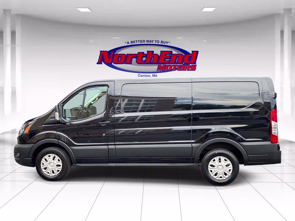 2024 Black Metallic Ford Transit-150 Base RWD Van