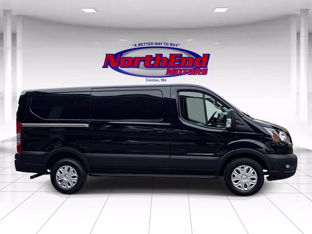 2024 Black Metallic Ford Transit-150 Base RWD Van