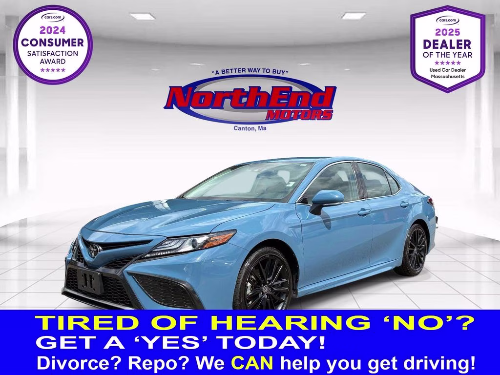 2024 Blue Toyota Camry XSE FWD Sedan