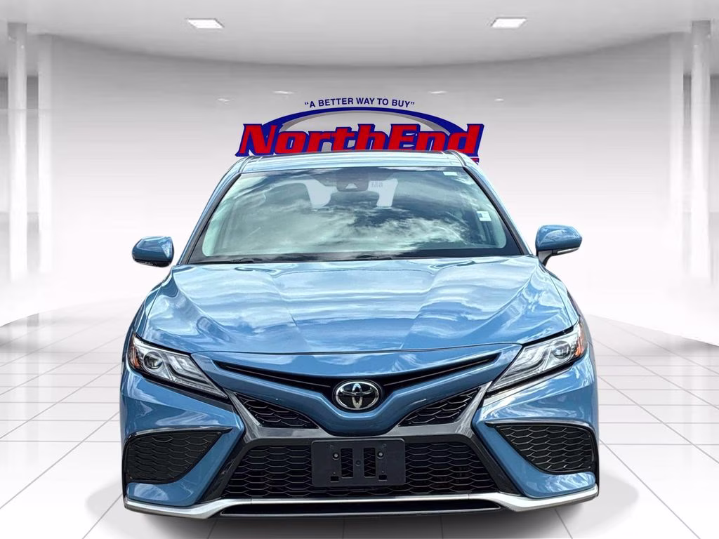 2024 Blue Toyota Camry XSE FWD Sedan