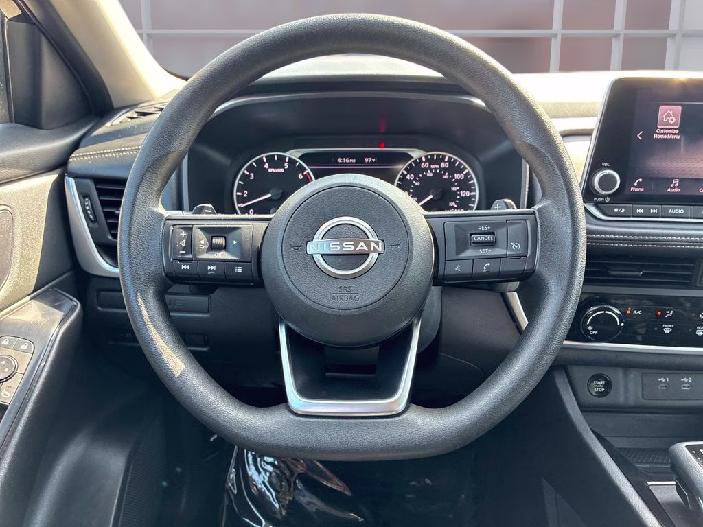 2024 Super Black Nissan Rogue S FWD SUV