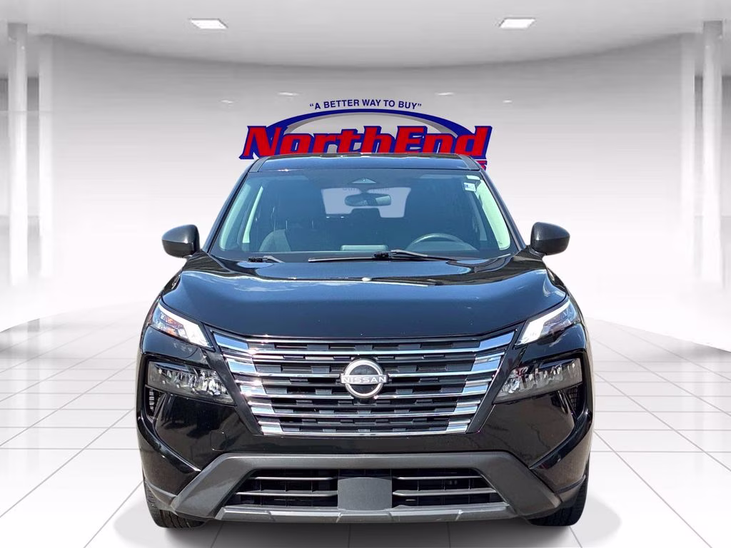 2024 Super Black Nissan Rogue S FWD SUV