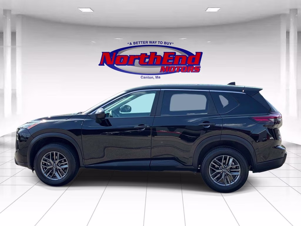 2024 Super Black Nissan Rogue S FWD SUV