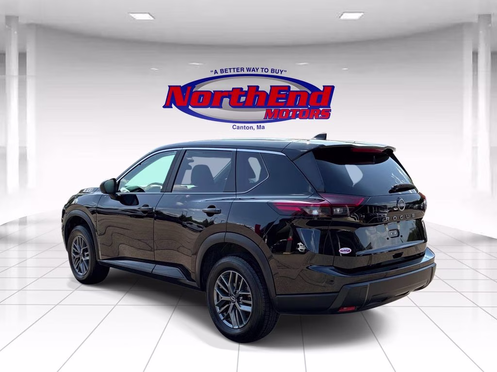 2024 Super Black Nissan Rogue S FWD SUV