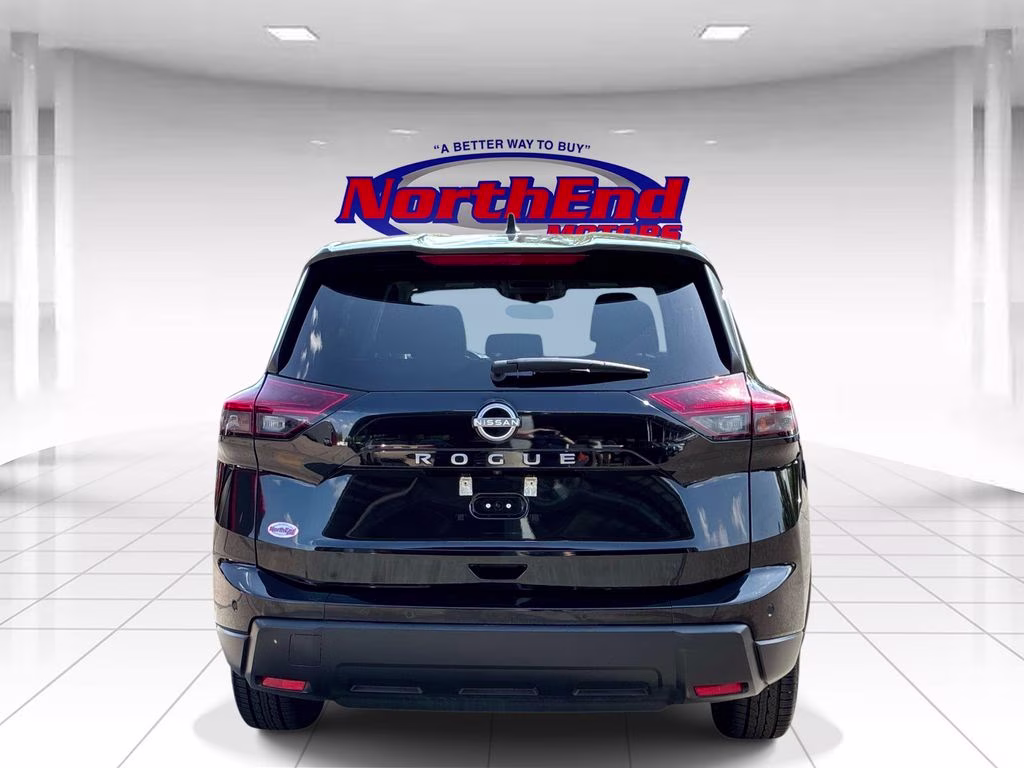2024 Super Black Nissan Rogue S FWD SUV