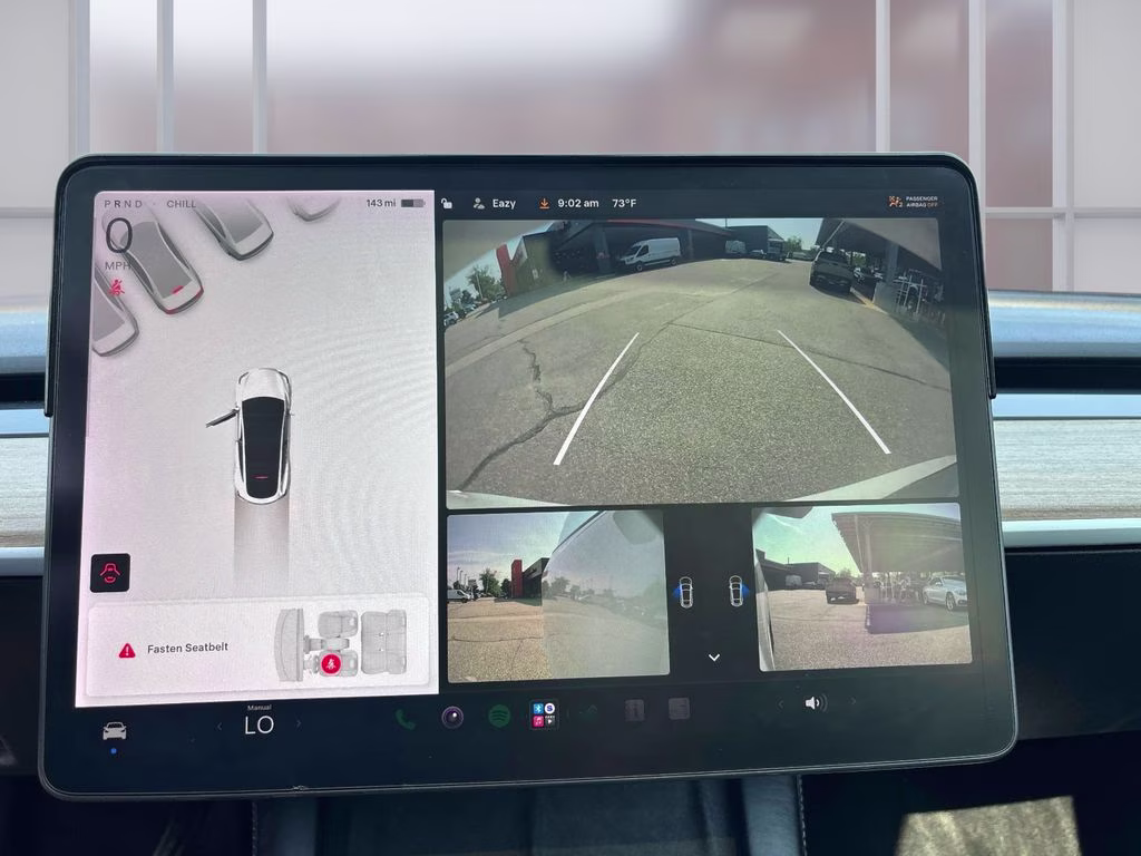2021 White Tesla Model Y Performance AWD SUV