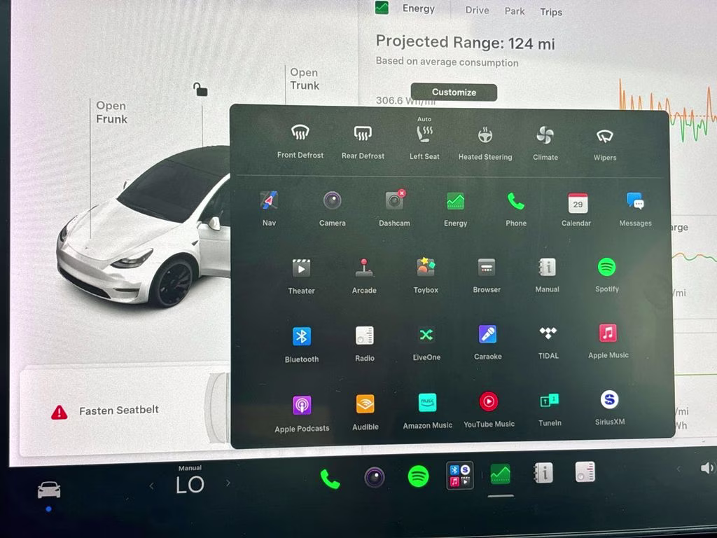 2021 White Tesla Model Y Performance AWD SUV