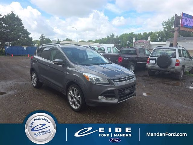 2013 Gray Ford Escape Titanium 4X4 SUV