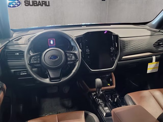 2026 Crystal Black Silica Subaru Forester Touring AWD SUV