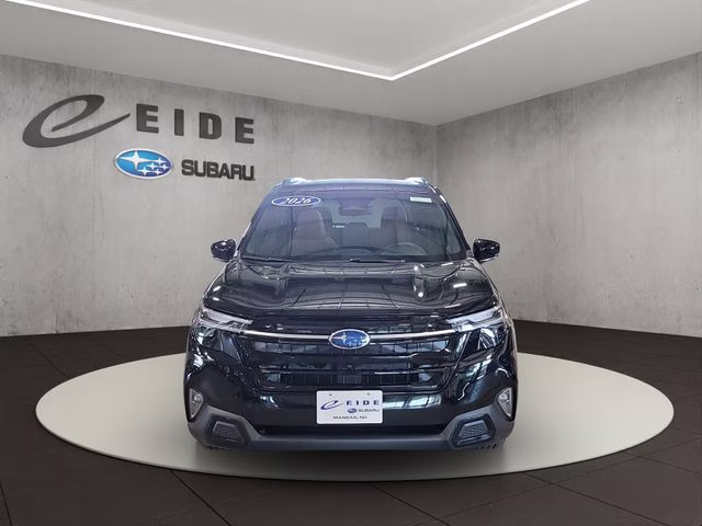 2026 Crystal Black Silica Subaru Forester Touring AWD SUV
