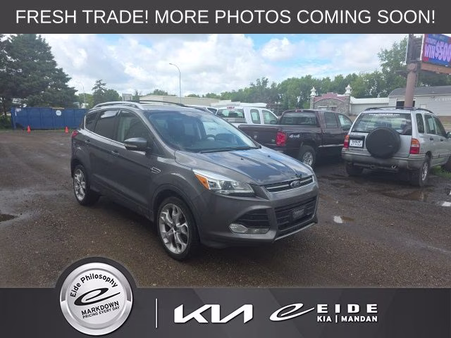 2013 Gray Ford Escape Titanium 4X4 SUV