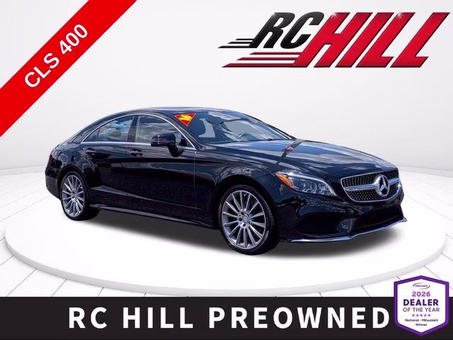2016 Black Mercedes-Benz CLS CLS 400 RWD Sedan