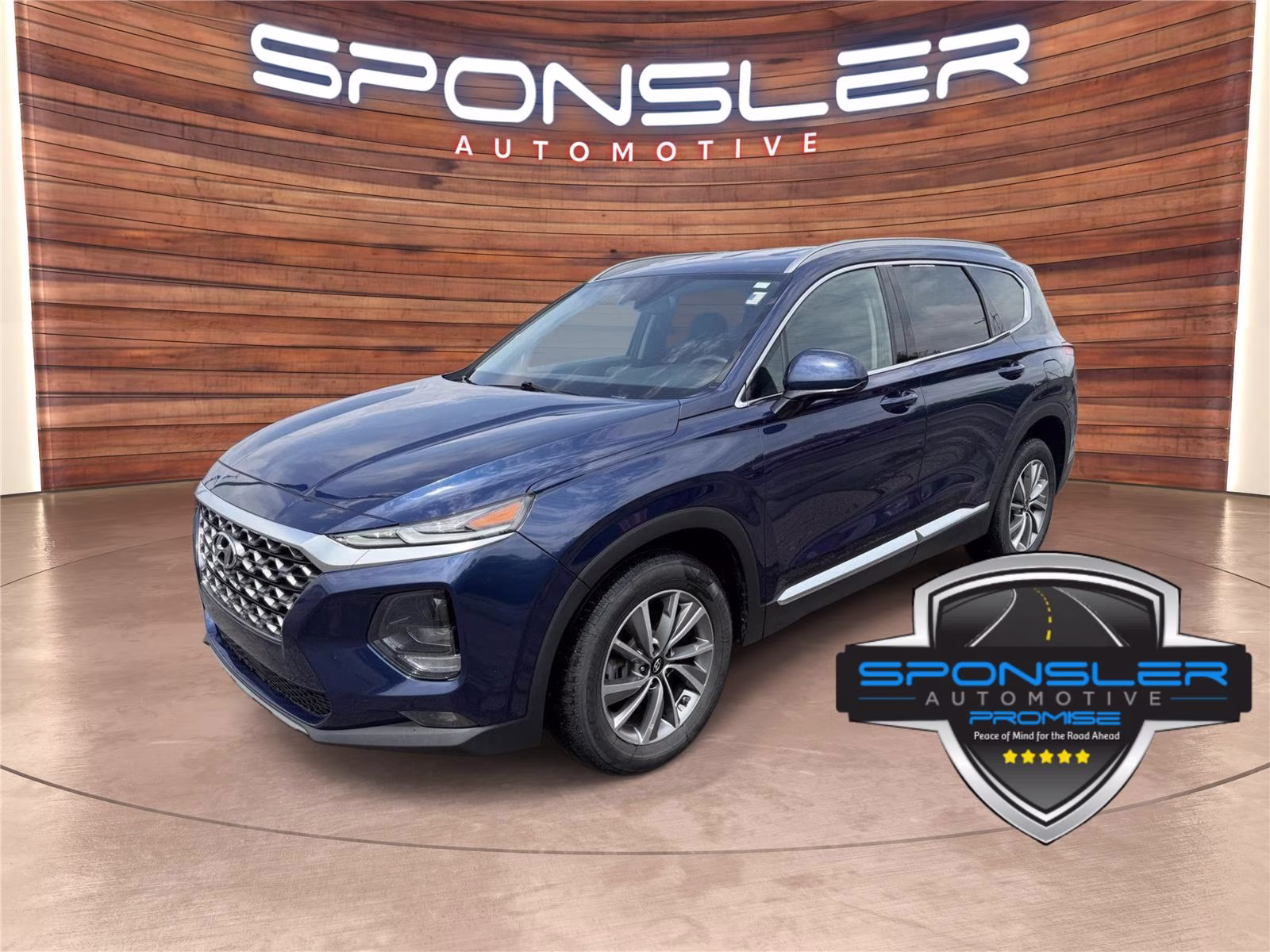 2020 Stormy Sea Hyundai Santa Fe SEL FWD SUV