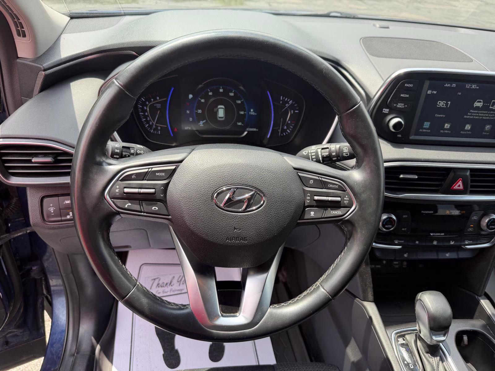 2020 Stormy Sea Hyundai Santa Fe SEL FWD SUV