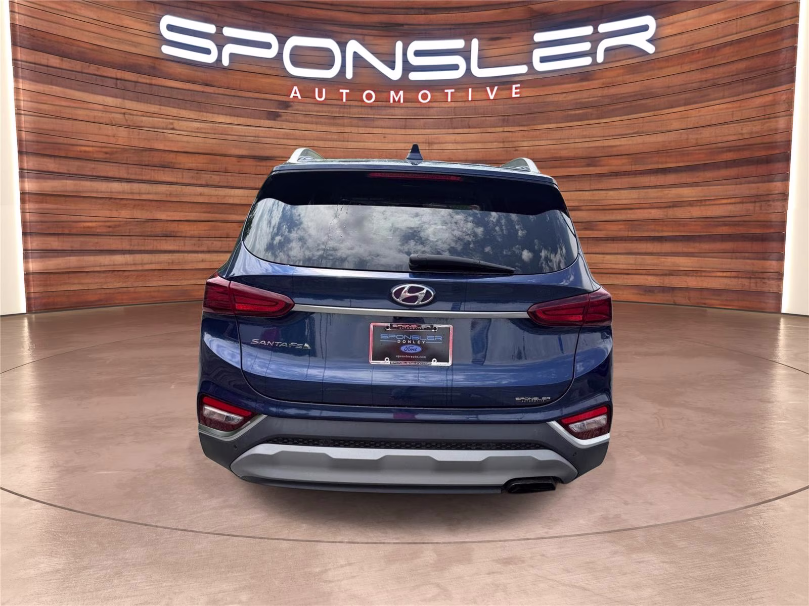 2020 Stormy Sea Hyundai Santa Fe SEL FWD SUV