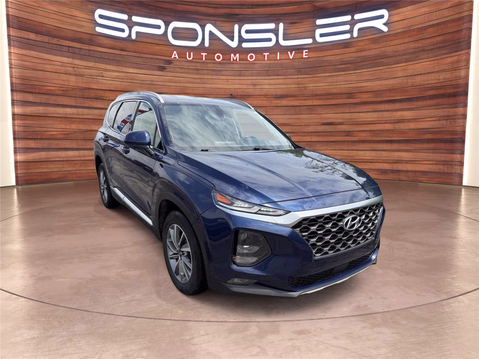 2020 Stormy Sea Hyundai Santa Fe SEL FWD SUV