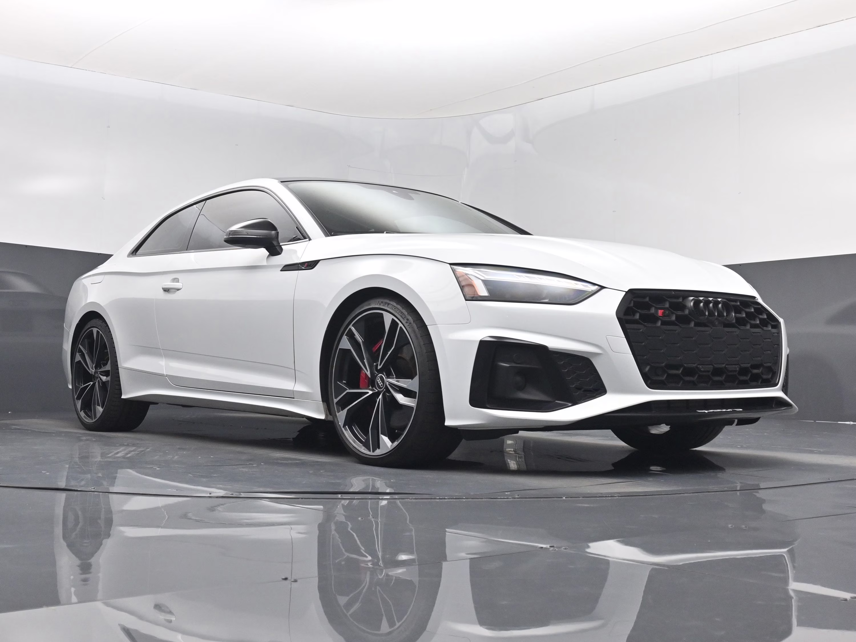2021 Glacier White Audi S5 3.0T Premium Plus AWD Coupe