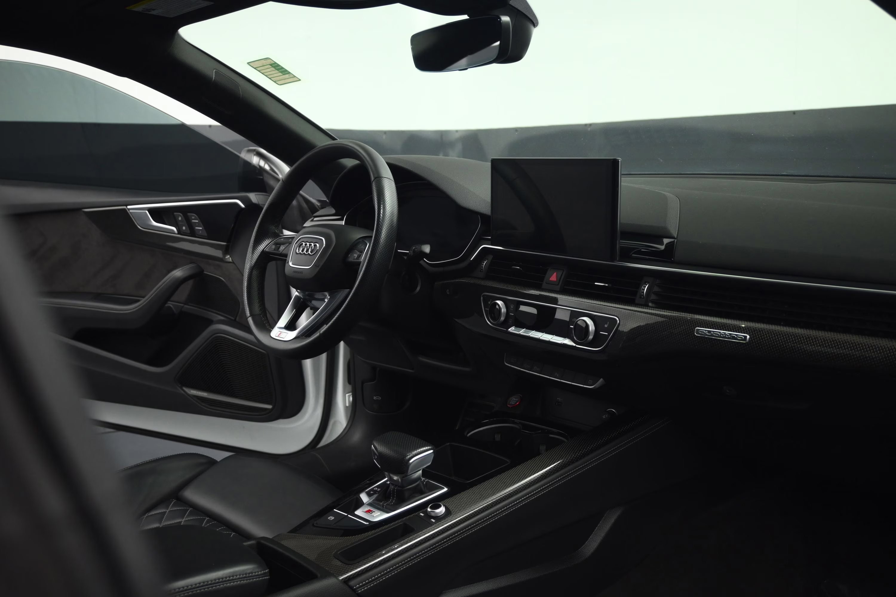 2021 Glacier White Audi S5 3.0T Premium Plus AWD Coupe