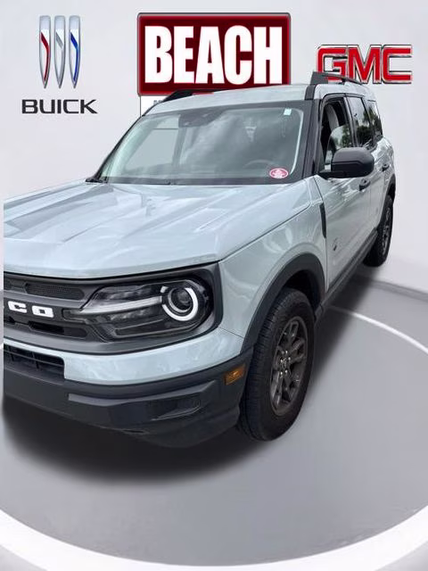 2022 Cactus Gray Ford Bronco Sport Big Bend 4X4 SUV