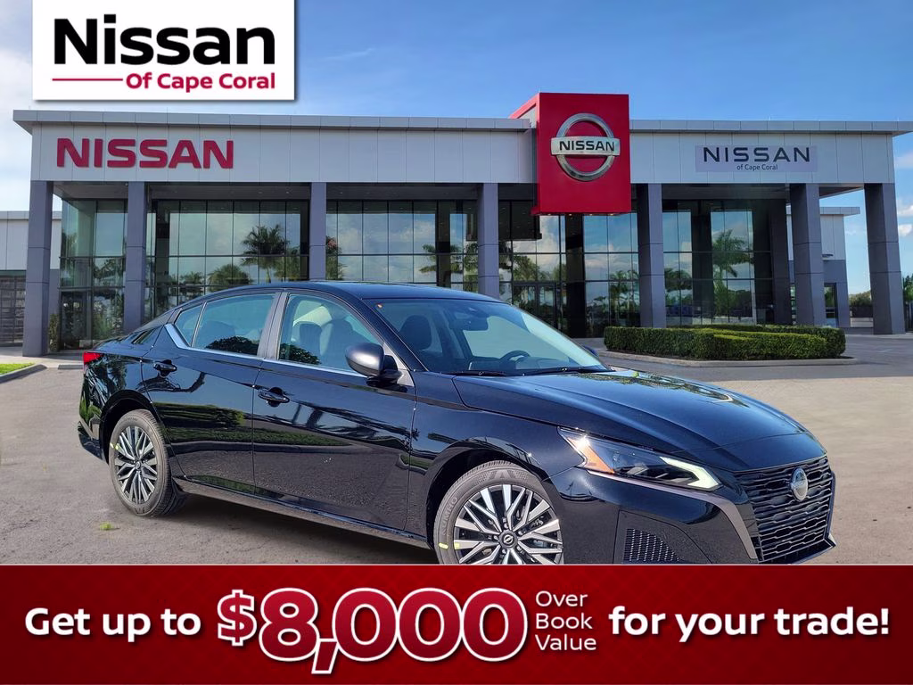 2026 Super Black Clearcoat Nissan Altima 2.5 SV FWD Sedan