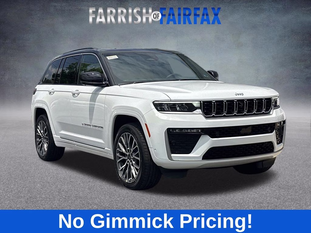2026 Bright White Clearcoat Jeep Grand Cherokee Summit 4X4 SUV