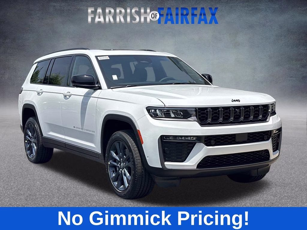 2026 Bright White Clearcoat Jeep Grand Cherokee L Limited 4X4 SUV