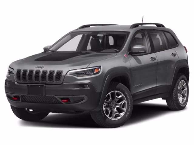 2020 Billet Silver Metallic Clearcoat Jeep Cherokee Trailhawk 4X4 SUV