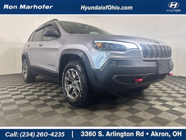 2020 Billet Silver Metallic Clearcoat Jeep Cherokee Trailhawk 4X4 SUV