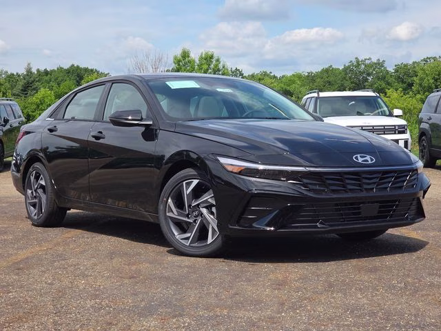 2026 Abyss Black Hyundai Elantra Limited FWD Sedan