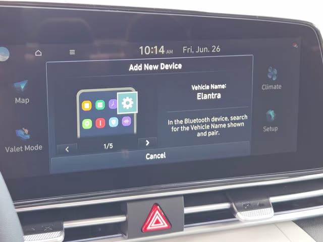 2026 Abyss Black Hyundai Elantra Limited FWD Sedan