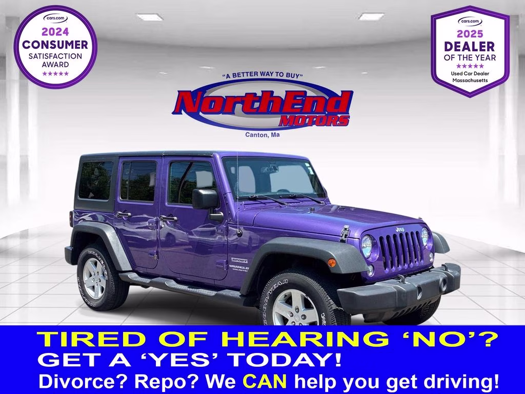 2017 Xtreme Purple Pearlcoat Jeep Wrangler Unlimited Sport 4X4 SUV