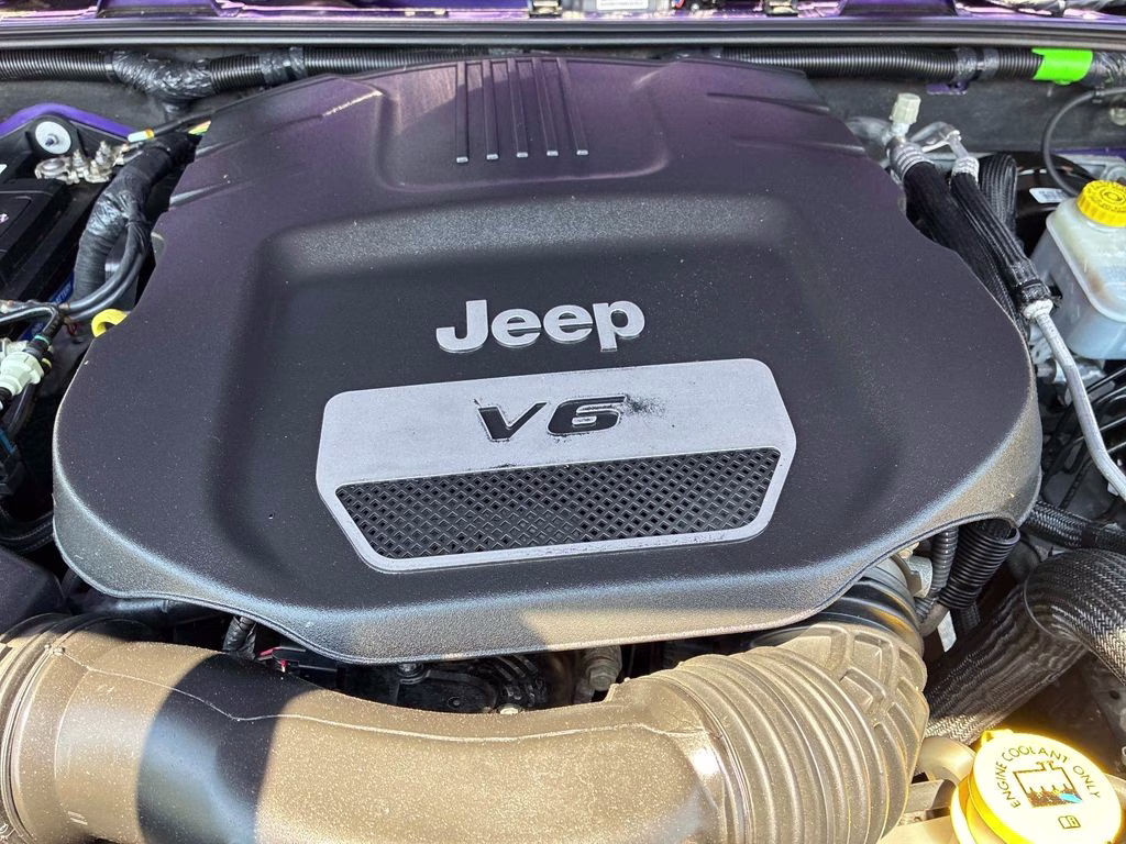 2017 Xtreme Purple Pearlcoat Jeep Wrangler Unlimited Sport 4X4 SUV