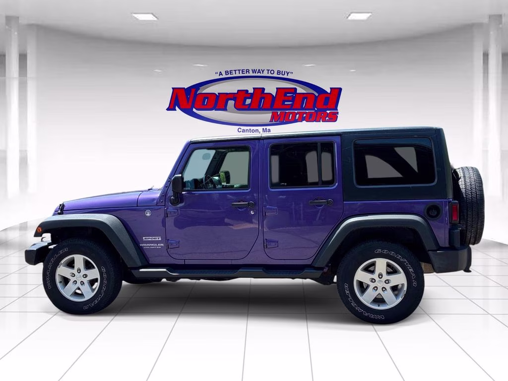 2017 Xtreme Purple Pearlcoat Jeep Wrangler Unlimited Sport 4X4 SUV