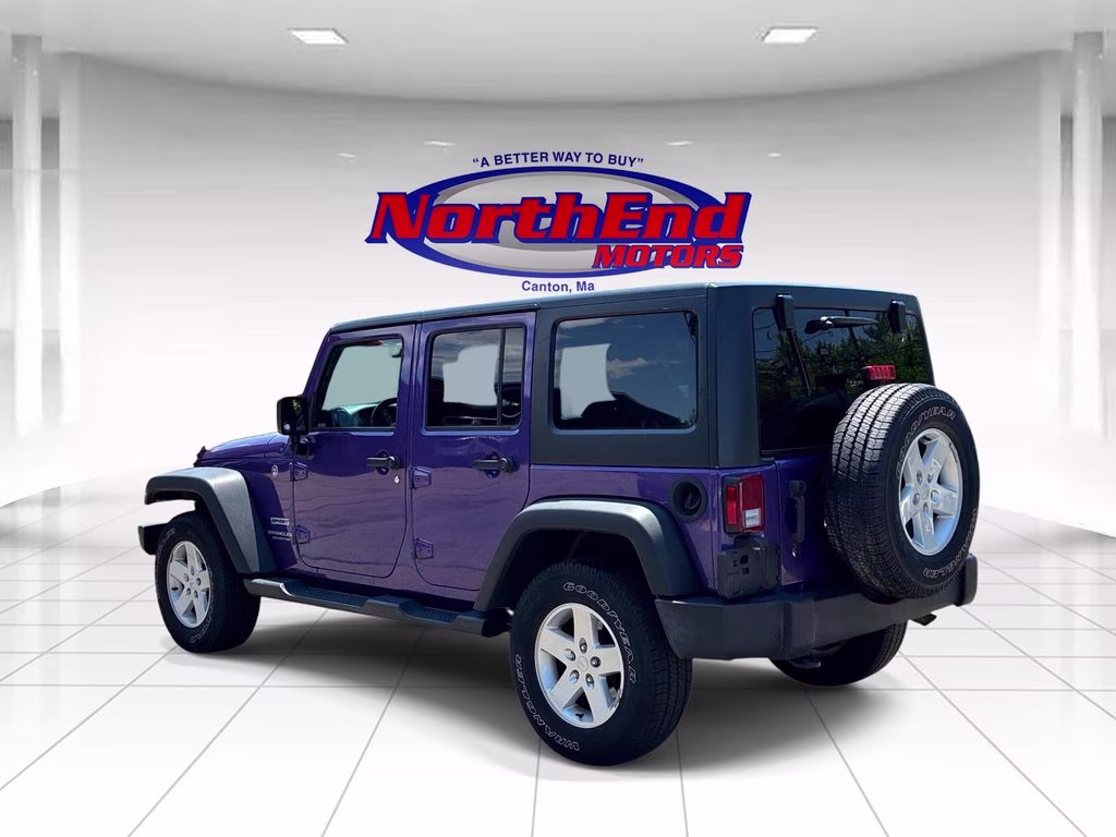 2017 Xtreme Purple Pearlcoat Jeep Wrangler Unlimited Sport 4X4 SUV