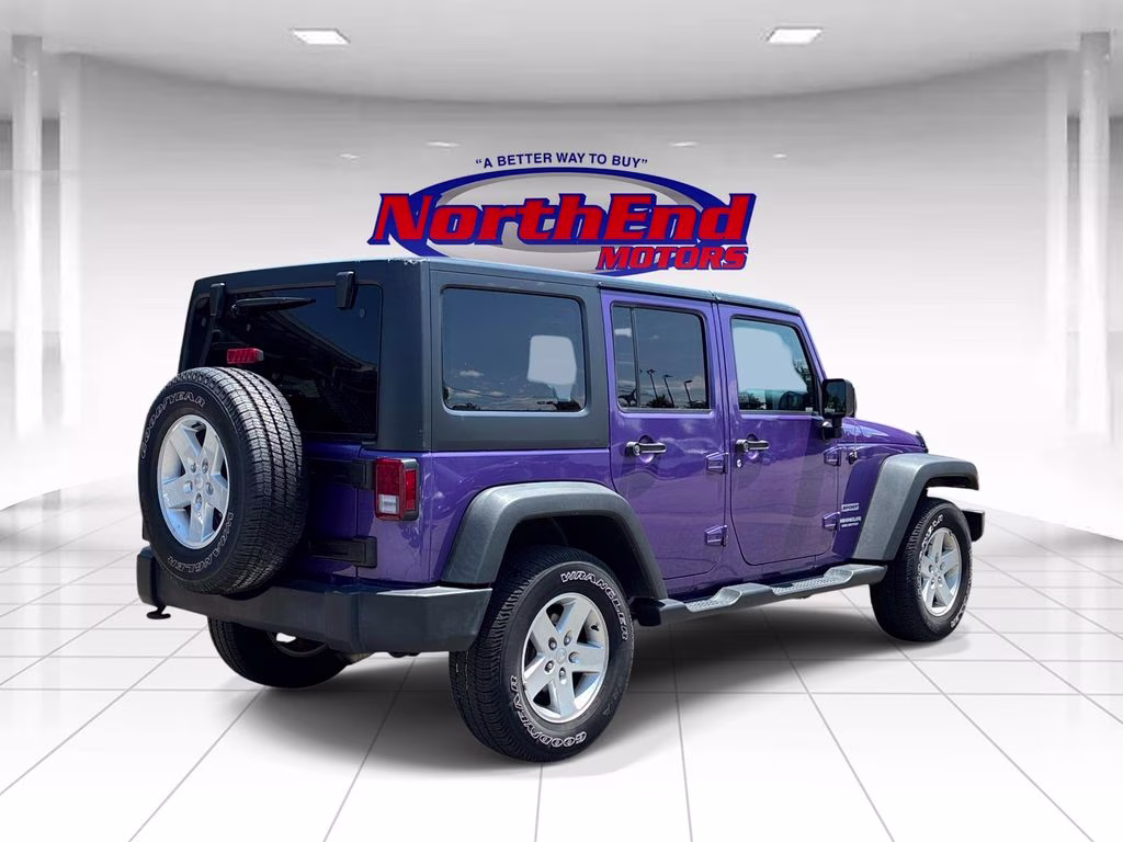 2017 Xtreme Purple Pearlcoat Jeep Wrangler Unlimited Sport 4X4 SUV