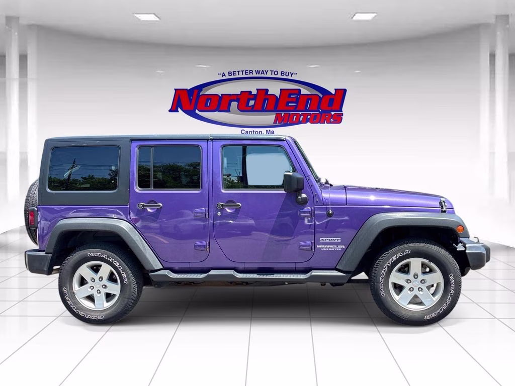 2017 Xtreme Purple Pearlcoat Jeep Wrangler Unlimited Sport 4X4 SUV