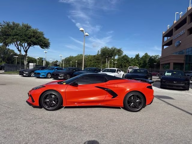2025 Sebring Orange Tintcoat Chevrolet Corvette 2LT RWD Convertible