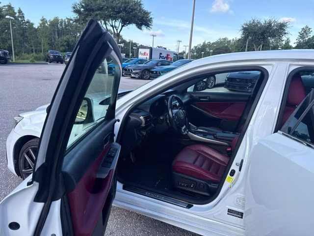 2017 Ultra White Lexus IS 200t RWD Sedan