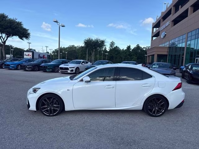 2017 Ultra White Lexus IS 200t RWD Sedan