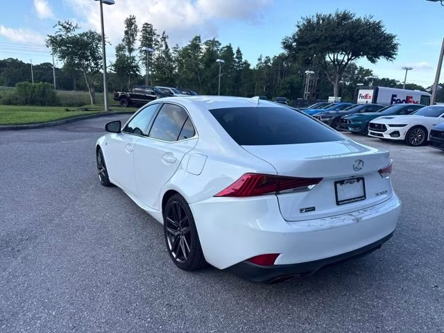 2017 Ultra White Lexus IS 200t RWD Sedan