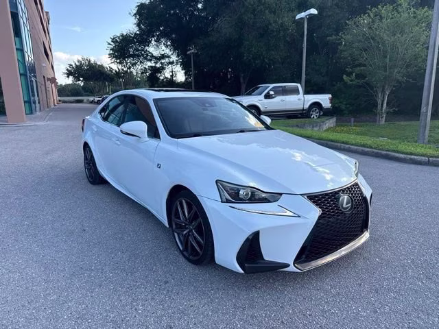 2017 Ultra White Lexus IS 200t RWD Sedan
