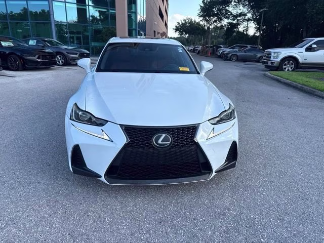 2017 Ultra White Lexus IS 200t RWD Sedan