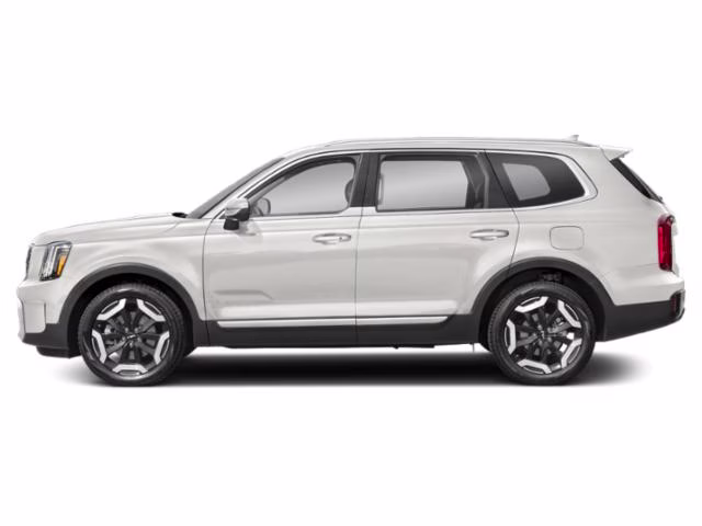 2025 Glacial White Pearl Kia Telluride S FWD SUV