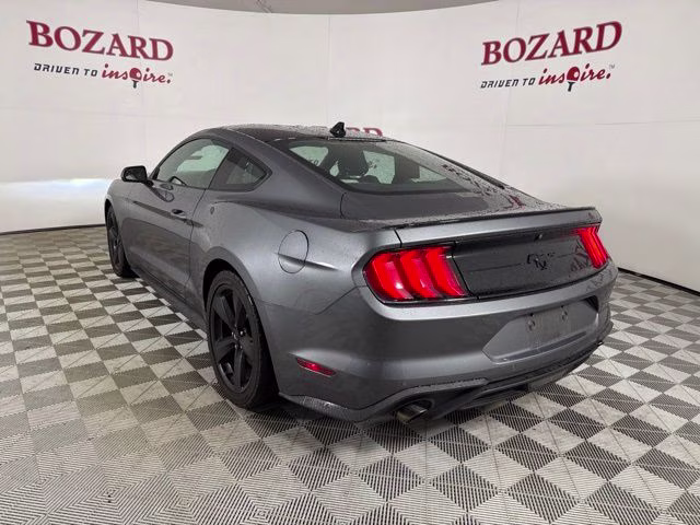 2021 Gray Metallic Ford Mustang EcoBoost Premium RWD Coupe